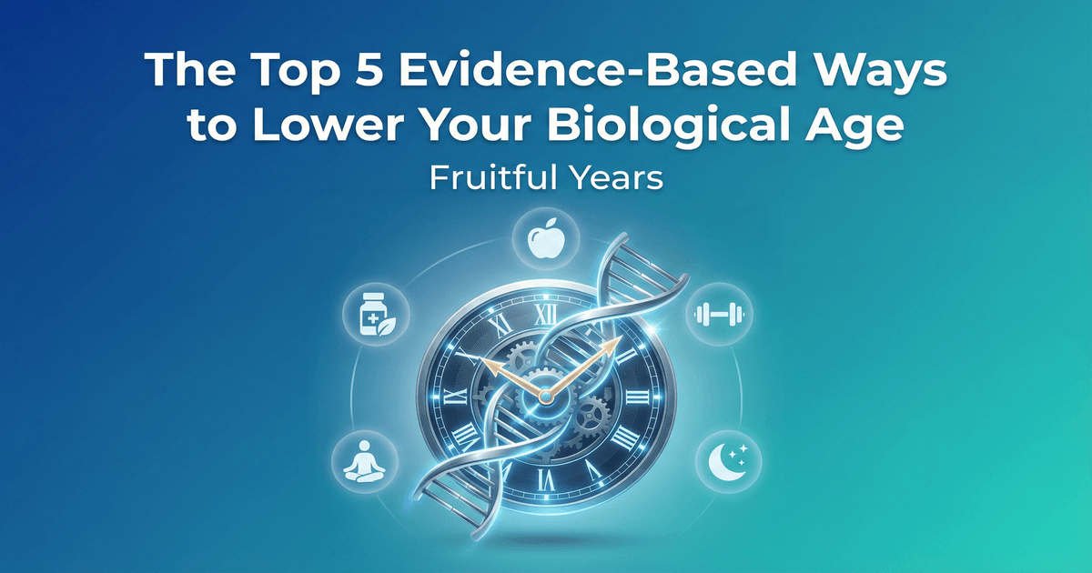 What is biological age and how to lower yours