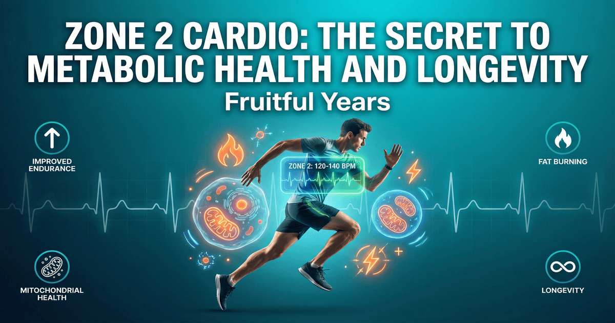 Zone 2 cardio training for longevity and metabolic health
