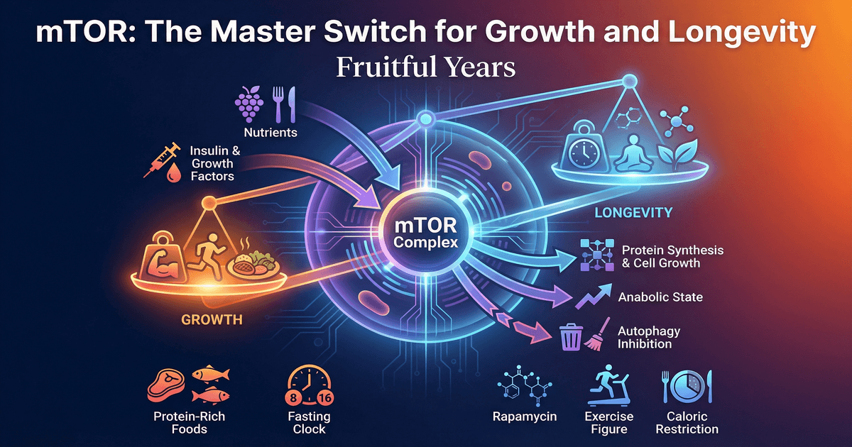 mTOR pathway and its role in aging and longevity