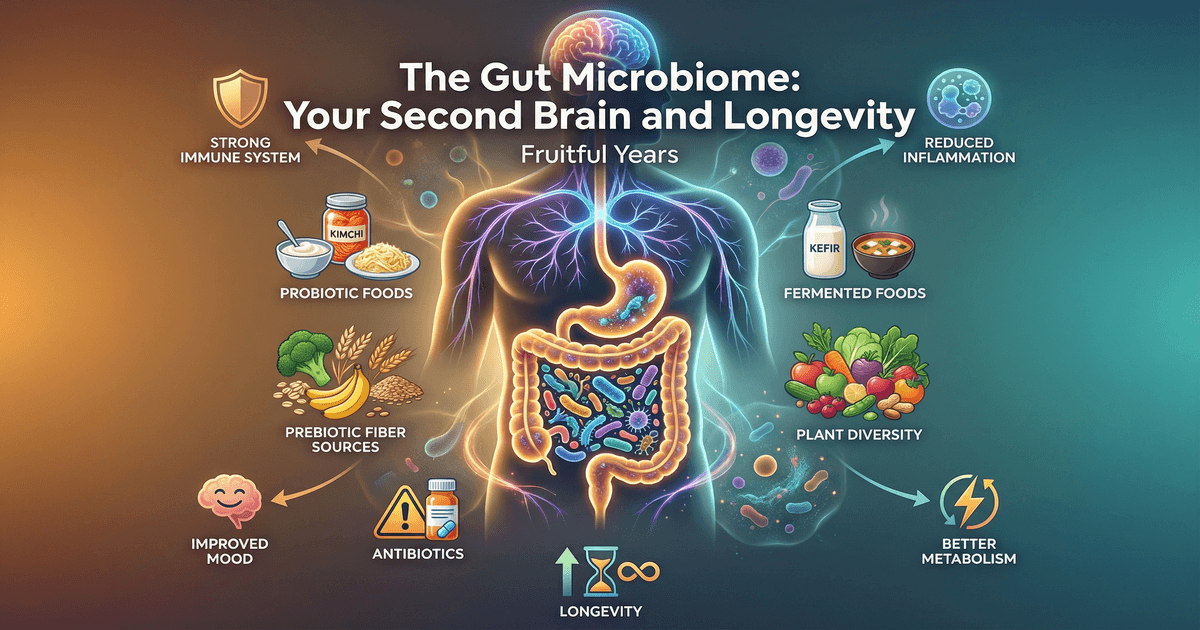 The gut microbiome and its impact on longevity