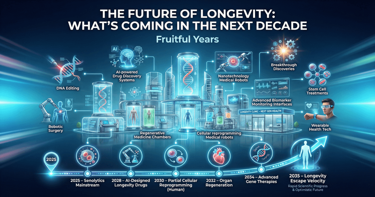 The future of longevity science and anti-aging research